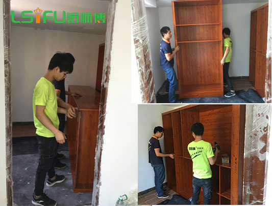 鋁師傅全鋁衣柜定制設計效果圖（鋁師傅上門安裝現(xiàn)場