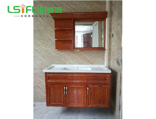 鋁師傅全鋁家具浴室柜定制正面圖片 鋁師傅全鋁家具浴室柜定制正面圖片