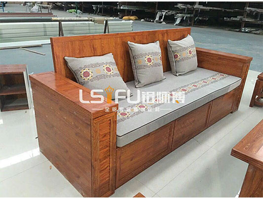 鋁師傅全鋁家居沙發(fā)茶幾配套圖片