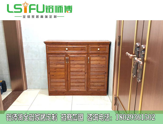 鋁師傅全鋁鞋柜定制設(shè)計裝修效果圖