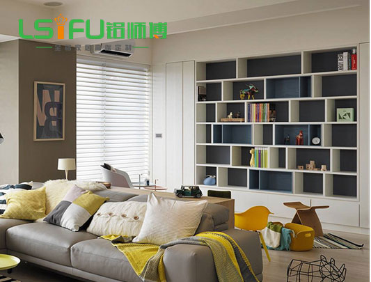 鋁師傅全鋁屏風(fēng)隔斷裝修效果圖