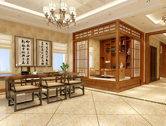 鋁師傅全鋁屏風(fēng)隔斷裝修效果圖