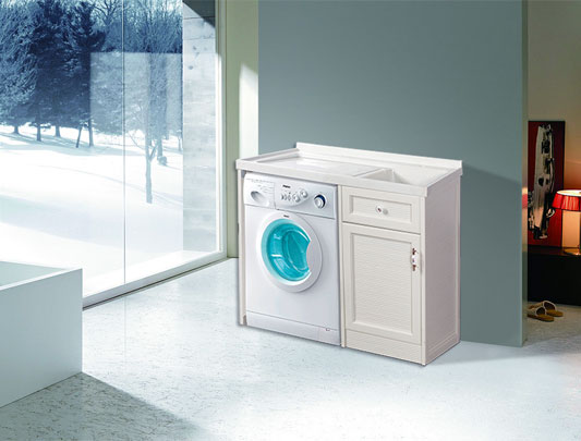 鋁師傅全鋁洗衣機(jī)浴室柜裝修效果圖 鋁師傅全鋁洗衣機(jī)浴室柜裝修效果圖