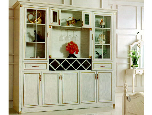 鋁師傅家裝戶型全鋁酒柜裝修效果圖