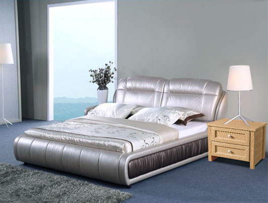 鋁師傅臥室防潮防水全鋁床頭柜圖片