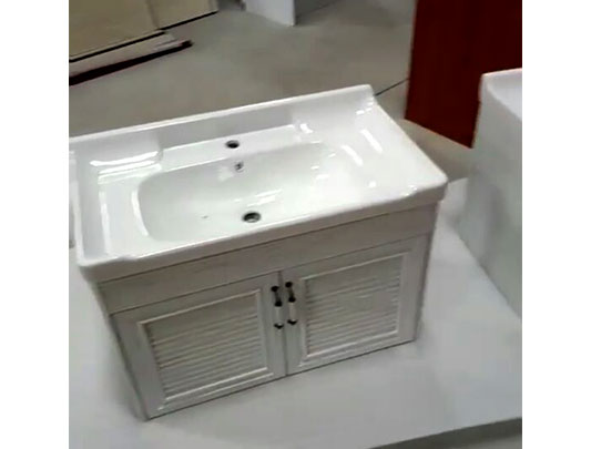 鋁師傅全鋁家具無(wú)鏡子浴室柜圖片