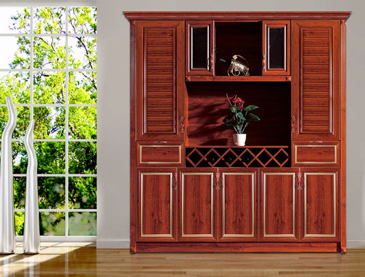 鋁師傅家用全鋁酒柜定制效果圖