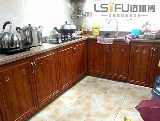 鋁師傅全鋁家居廚房整體地柜圖片