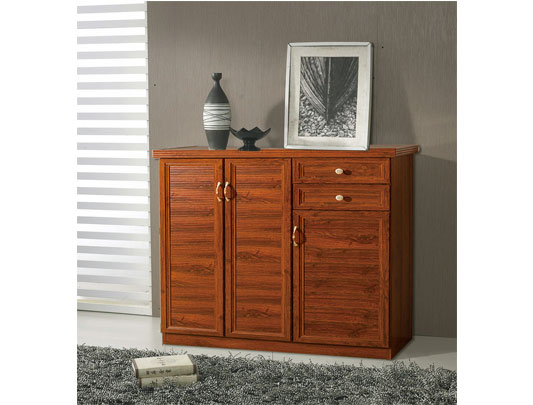 鋁師傅木紋全鋁鞋柜裝修效果圖