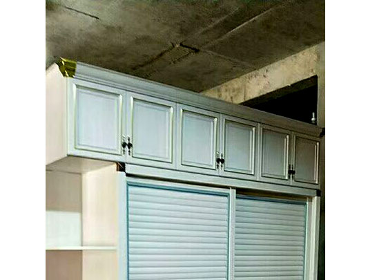 鋁師傅個性定制移門全鋁衣柜圖片