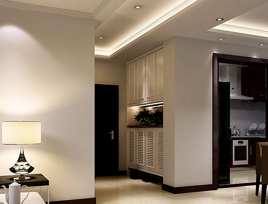 鋁師傅進(jìn)門玄關(guān)全鋁鞋柜圖片