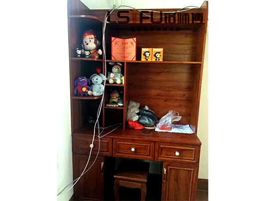 鋁師傅全鋁家居兒童書桌臺電腦梳妝臺柜圖片