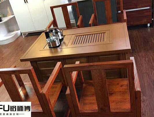 鋁師傅智能全鋁茶幾定制裝修效果圖